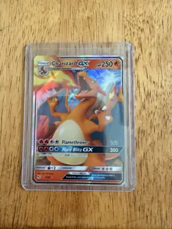 Pokemon TCG Charizard GX 9/68 Hidden Fates Ultra Rare Holo EN 2019 250 HP - Image 3