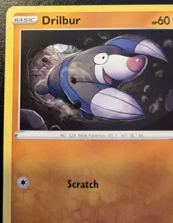 Drilbur 147/264 Common Sword & Shield: Fusion Strike Pokemon TCG - Image 2