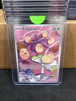 NM Pokemon Exeggcute - 192/191 - SV08: Surging Sparks (SV08) IR - Image 1
