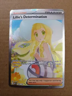 Lillie's Determination 184/132 Pokemon Near Mint Like Your Stepsister - Image 1