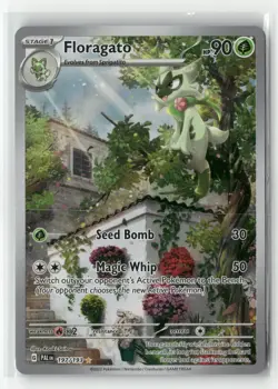 Pokemon | Floragato | #197/193 | SV02: Paldea Evolved | Holo | NM - Image 1
