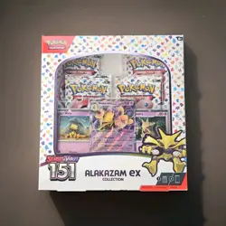 Pokemon TCG: Scarlet & Violet-151 Alakazam ex Collection Booster Box - Image 1