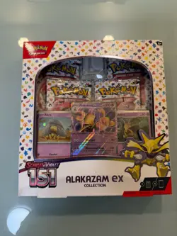 Pokemon TCG: Scarlet & Violet-151 Alakazam EX Collection Booster Box 820650855269 - Image 1