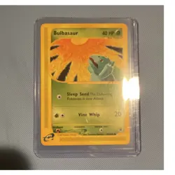 Pokemon TCG Bulbasaur 095/165 Expedition Base Set 40 HP Vine Whip Regular - Image 1
