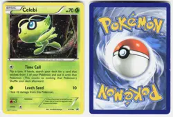 Celebi XY187 Holo Promo XY Promo Pokemon Lightly Played - Image 1