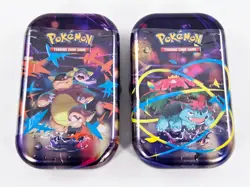 Pokemon TCG MEGA HEROES MINI TIN KANGASKHAN VENUSAUR 2 PACK SET NEW SEALED - Image 1