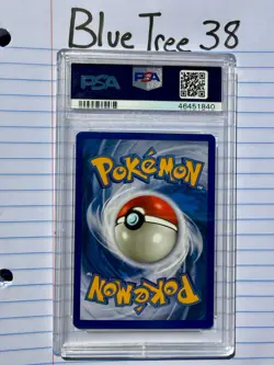 1999 POKEMON FOSSIL HOLO KABUTOPS #9 PSA 7 - Image 2