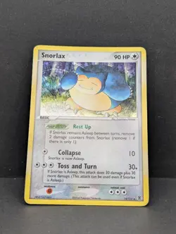 Snorlax 15/112 FireRed & LeafGreen Holo Ultra Rare Pokemon TCG Nintendo LP - Image 3
