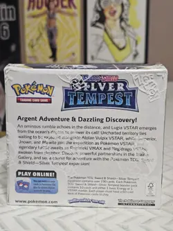 Pokemon TCG Silver Tempest Booster Box Sealed - Image 3