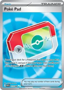 1x Poke Pad (#113/088) - Holofoil NM Eng Pokemon - ME03: Perfect Order - Image 1