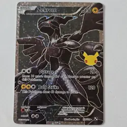 Pokemon TCG Zekrom 114/114 Celebrations Classic Collection Full Art Holo 130 HP - Image 1