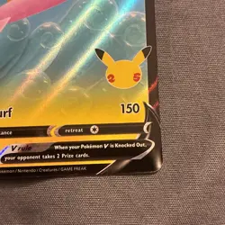 Pokemon TCG - CELEBRATIONS - SURFING PIKACHU V 008/025 - Image 4