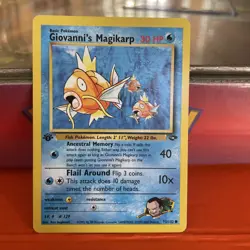 Pokemon TCG Giovanni's Magikarp 73/132 1st Edition Gym Challenge WOTC Vintage - Image 3