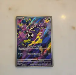 Pokemon TCG: Ghastly 177/162 Illustration Rare - S&V Temporal Forces - Near Mint - Image 1