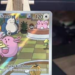 Pokemon Chansey 187/167 Twilight Masquerade Special Illustration Rare Holo HP120 - Image 3