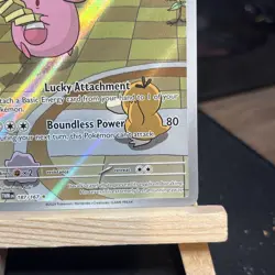 Pokemon Chansey 187/167 Twilight Masquerade Special Illustration Rare Holo HP120 - Image 4