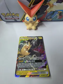 Pokemon TCG Pikachu & Zekrom GX Sun Moon Team Up 33/181 Holo Ultra Rare NM - Image 3
