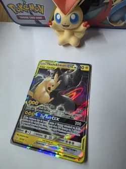 Pokemon TCG Pikachu & Zekrom GX Sun Moon Team Up 33/181 Holo Ultra Rare NM - Image 4