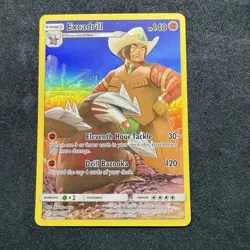 Excadrill (Secret) 246/236 Sun & Moon Cosmic Eclipse Holo Secret Rare Pokemon - Image 1