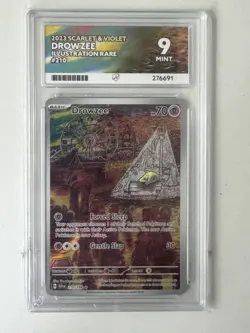 ACE 9 - Pokemon Scarlet & Violet - Drowzee Illustration Rare 210/198 - MINT - Image 1