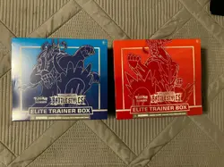 Pokemon TCG Battle Styles ETB Set Red & Blue Factory Sealed - Image 1