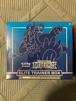 Pokemon TCG Battle Styles ETB Set Red & Blue Factory Sealed - Image 2
