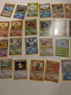 Pokemon Vintage Lot Non Holo 1999 WOTC - Image 1