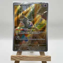 Mimikyu Black Star Promo SVP075 (Sealed) Illustration Rare Pokemon TCG Card (NM) - Image 1