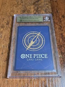 One Piece Japanese Holo Monkey D. Luffy OP01-024 PSA 10 GEM MINT Alternate Art - Image 3