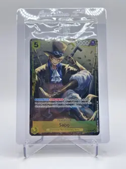 Sabo (Tin Pack Set Vol. 2) P-073 One Piece Promotion Sabo Card Foil - Image 1