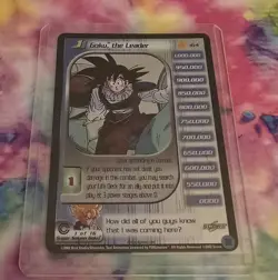 Goku Limited Foil Personality Set Lv 1-3 (Trunks Saga) DBZ CCG Score Cards - Image 1