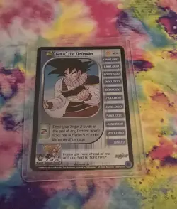 Goku Limited Foil Personality Set Lv 1-3 (Trunks Saga) DBZ CCG Score Cards - Image 3