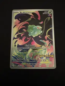 Bulbasaur - (Mega Evolution Stamped) 133/132 Miscellaneous Cards & Products Holo - Image 1