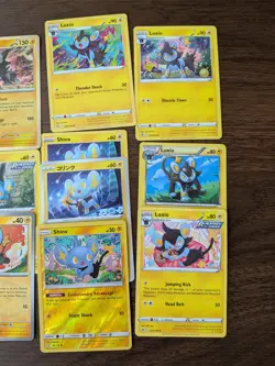 Shinx Evolution Line Pokemon Collection Set - 16 card lot - Image 4