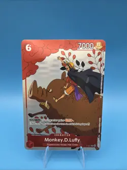 One Piece - P-001 - Monkey.D.Luffy Gift Collection 2023 Promo Card - Image 1