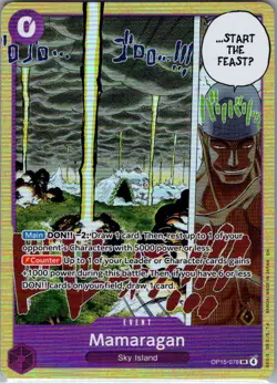 Mamaragan OP15-078 SR Adventure on Kami's Island - One Piece Card - NM - Image 1