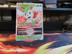 Shaymin VSTAR Brilliant Stars Holo Rare NM Pokemon Card Grass Mythical Mint - Image 1