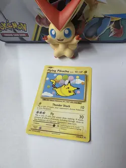 Pokemon TCG Flying Pikachu Evolutions Card 110/108 Secret Rare, LP Condition - Image 4