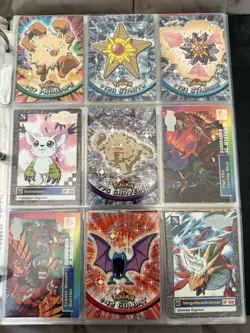 Vintage Pokemon Cards- 33+ Cards (1999-2000)- Topps, Burger King, Danone - Image 2