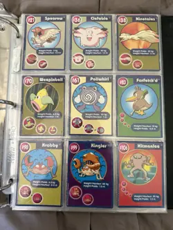 Vintage Pokemon Cards- 33+ Cards (1999-2000)- Topps, Burger King, Danone - Image 3