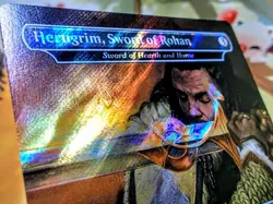 Herugrim Sword of Rohan mythic surge foil magic the gathering trading cards - Image 2
