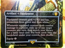 Herugrim Sword of Rohan mythic surge foil magic the gathering trading cards - Image 3