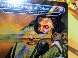 Herugrim Sword of Rohan mythic surge foil magic the gathering trading cards - Image 5
