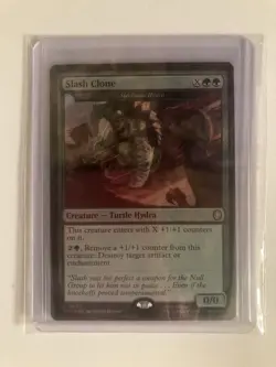 MTG Slash Clone - Steelbane Hydra (Surge Foil) - Commander: TMNT (TMC) #52 - Image 5
