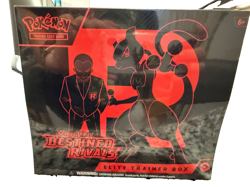 Pokemon Destined Rivals ETB Elite Trainer Box - Sealed No Tears Or Holes - Image 1
