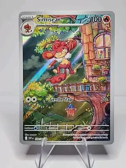 Simisear English White Flare Pokemon TCG Illustration Rare 100/086 NEAR MINT - Image 1