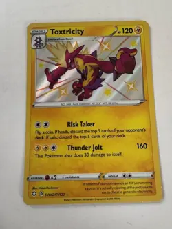 Pokemon - Toxtricity - SV042/SV122 - Shining Fates Shiny Vault - Holo NM - Image 1