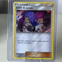 Pokemon: Jessie & James 58/68 Holo Hidden Fates NM/M - Image 1