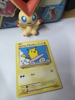 Pokemon TCG Surfing Pikachu Evolutions 111/108 Regular Secret Rare - Image 3