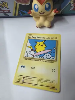 Pokemon TCG Surfing Pikachu Evolutions 111/108 Regular Secret Rare - Image 4
